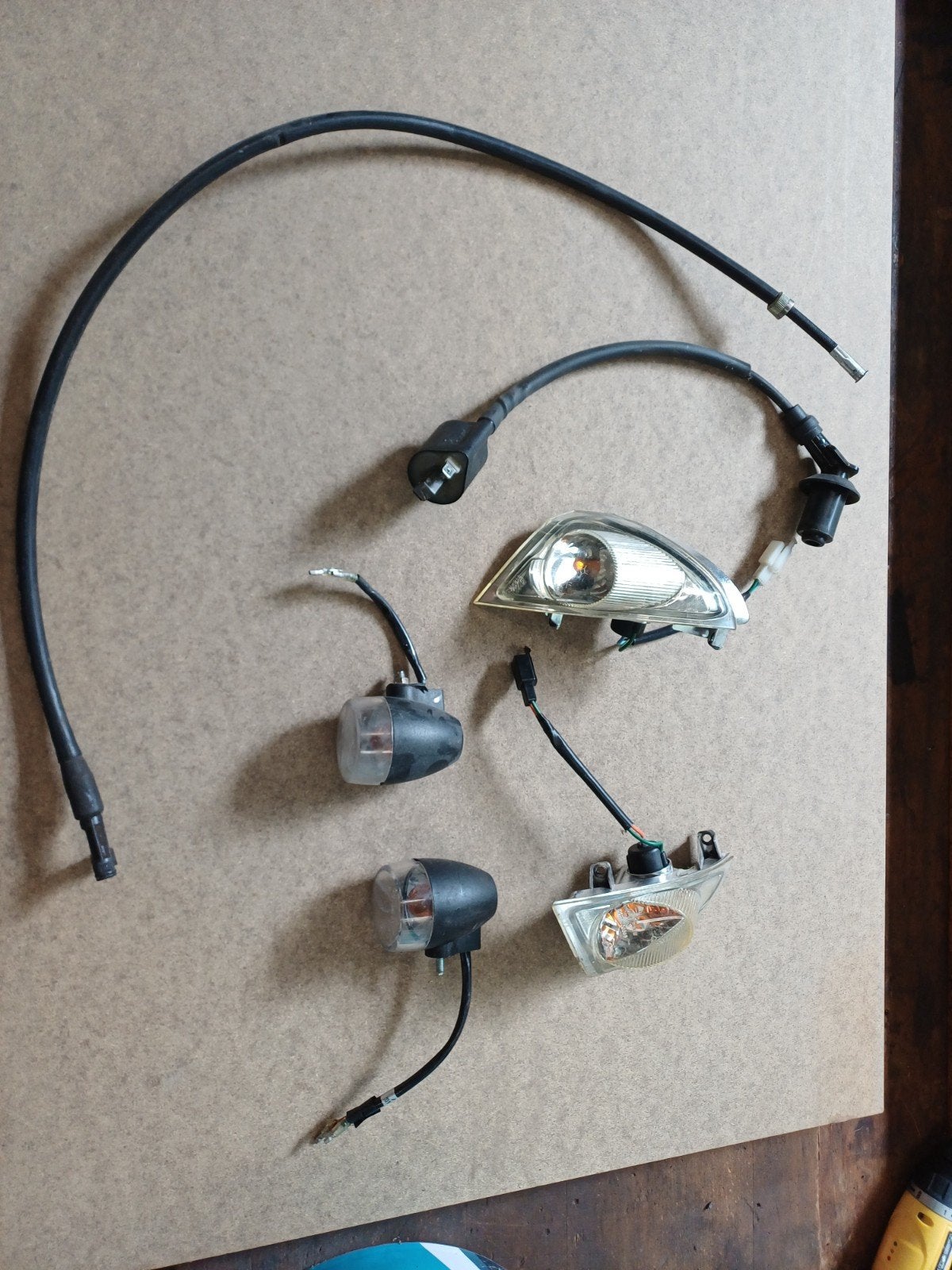 brommeronderdelen van een Mio 50, Fietsen en Brommers, Ophalen, Gebruikt, Overige typen, Mio
