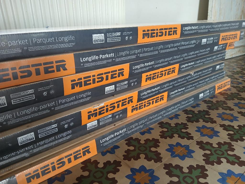 11 m² de Parquet Meister semi-massif en Chêne, Neuf, Chêne, Parquet, 10 à 25 m²