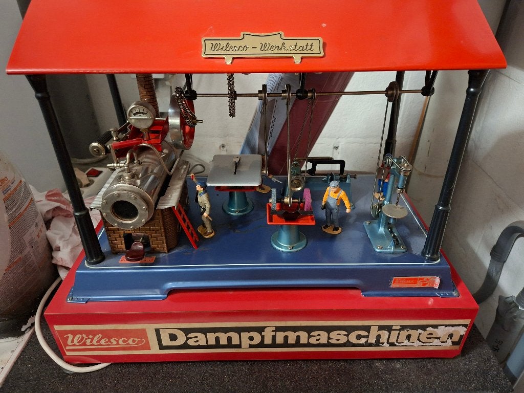 Machine à vapeur, Ophalen, Zo goed als nieuw