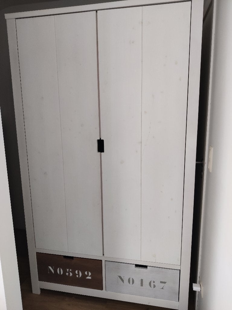 Bopita kleerkast + commode + wandkastje, Ophalen, Gebruikt, Kast, 50 tot 70 cm