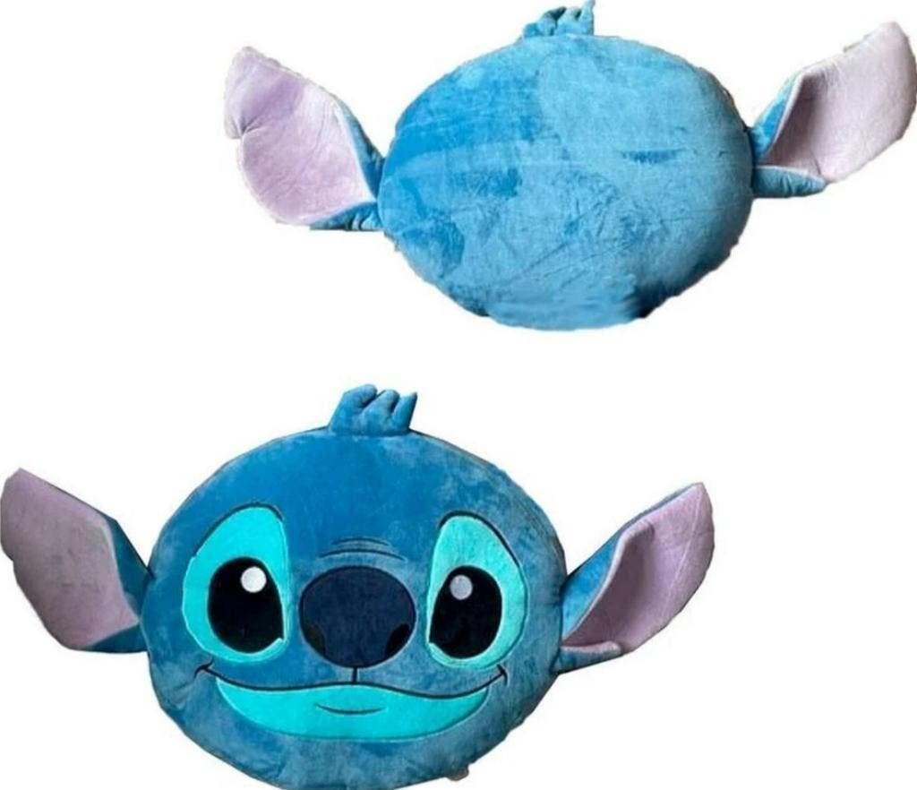 Stitch Knuffel Kussen - Gevormd Disney Sierkussen, Kleed of Kussen, Ophalen of Verzenden, Disney, Blauw
