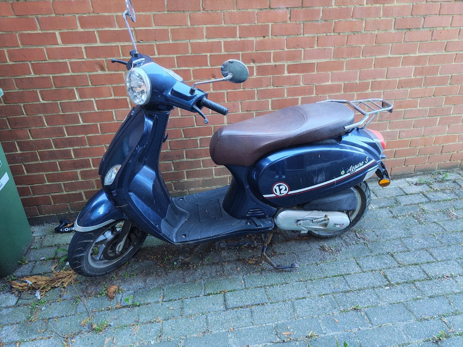 scooter neco azzuro S, Vélos & Vélomoteurs, Autres modèles, 49 cm³, Enlèvement, Utilisé