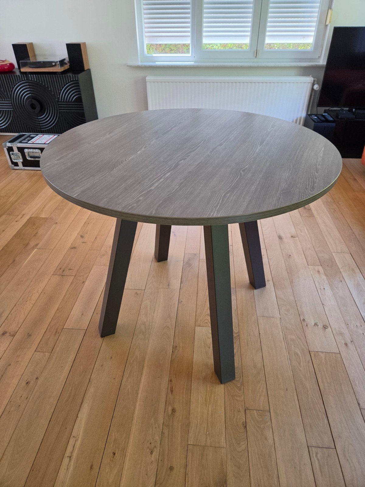 Table haute Perfecta ronde diamètre 110 hauteur 90, Maison & Meubles, Enlèvement, Rond
