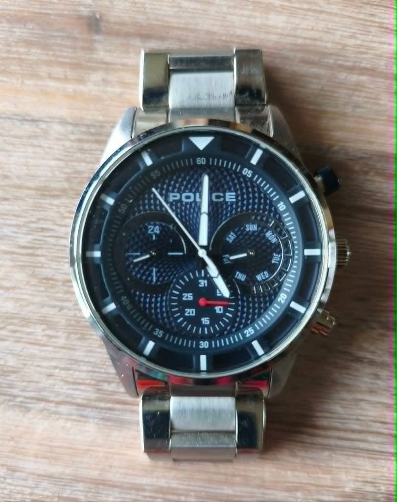 Montre Homme Police, Montre-bracelet, Autres marques, Acier, Enlèvement
