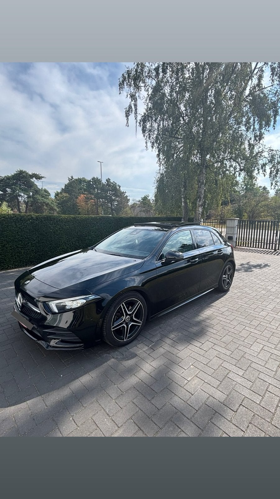 Mercedes-Benz A180d AMG Line 2019 – Automaat – Panoramadak, Autos, Mercedes-Benz, Classe A, Achat, Euro 6, Automatique