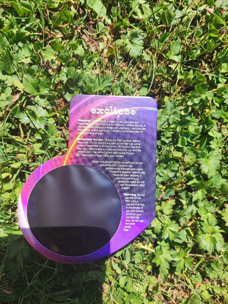 regarder l'éclipse solaire sur votre smartphone, Ophalen, Nieuw, Zonnebril