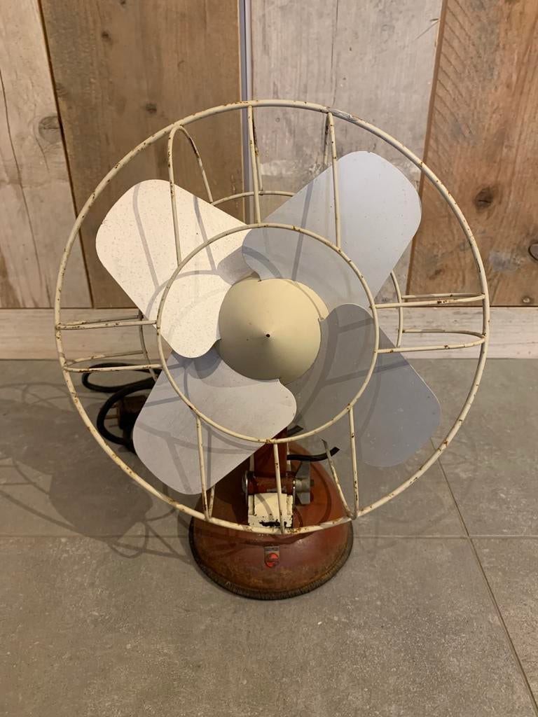 vintage Philips Burdeos ventilator., Ophalen of Verzenden