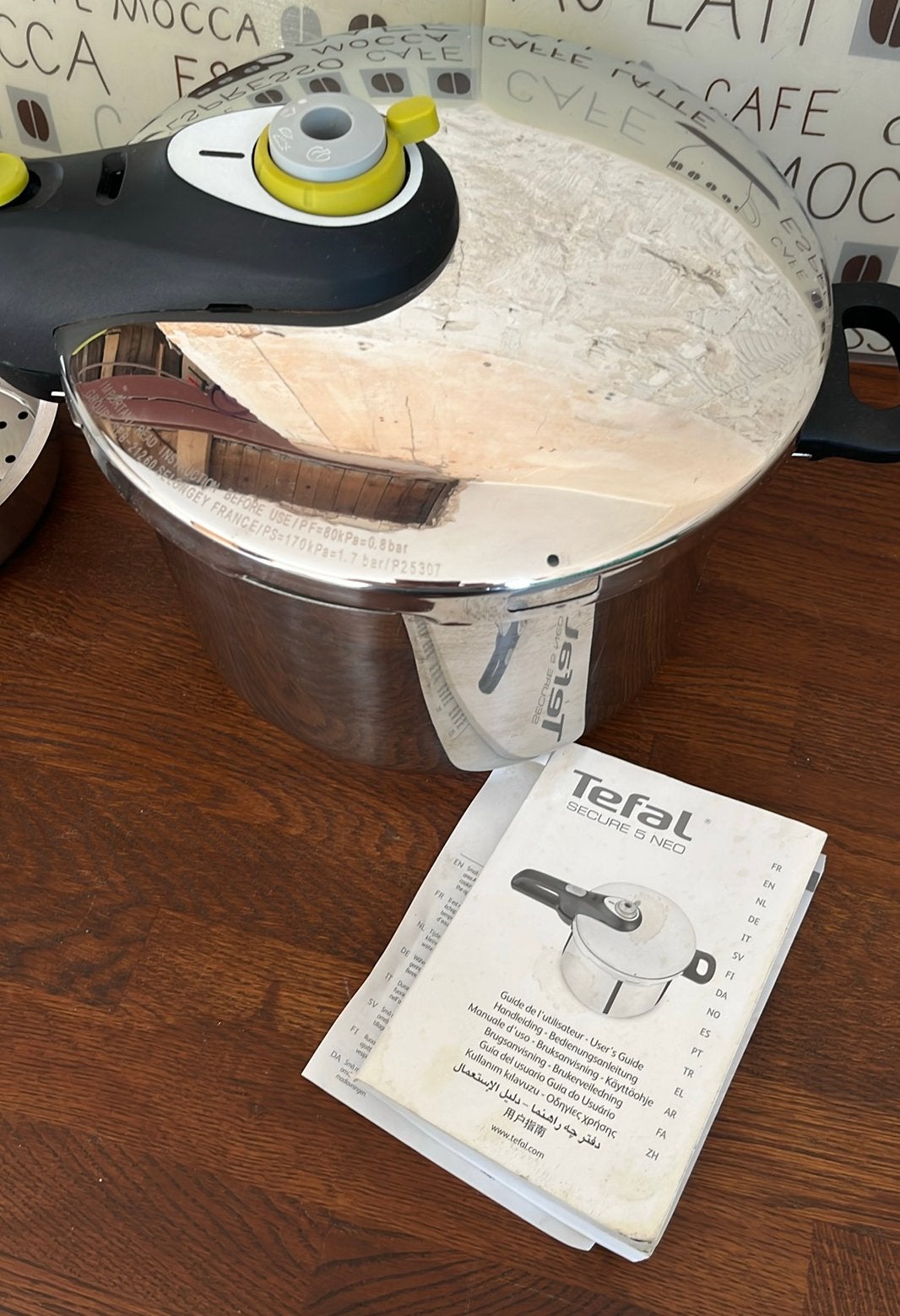 Tefal snelkooppan (4 L), Ophalen, Zo goed als nieuw, Tefal