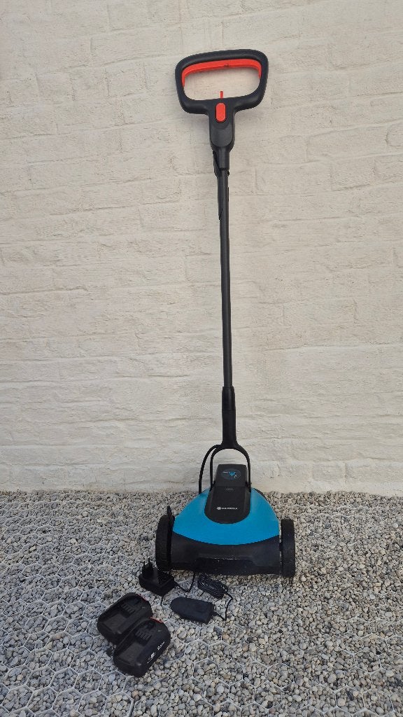 Tondeuse sur accu 18V Gardena, Jardin & Terrasse, Enlèvement, Utilisé, Tondeuses à gazon sur batterie, Gardena