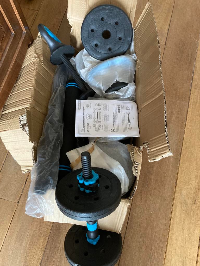 Organess Dumbell set, Sport en Fitness, Fitnessmaterialen, Ophalen, Nieuw, Dumbbell