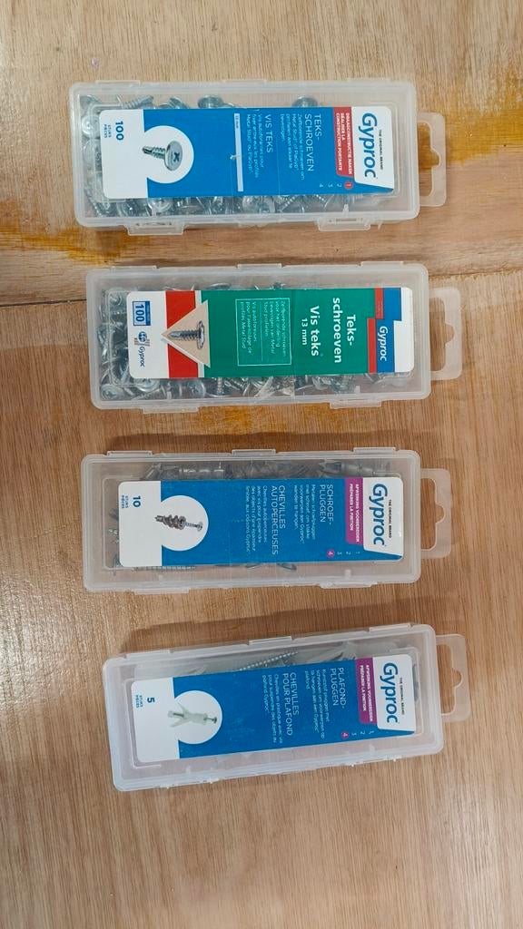 Gyproc schroeven en pluggen, Doe-het-zelf en Bouw, Ophalen, Pluggen