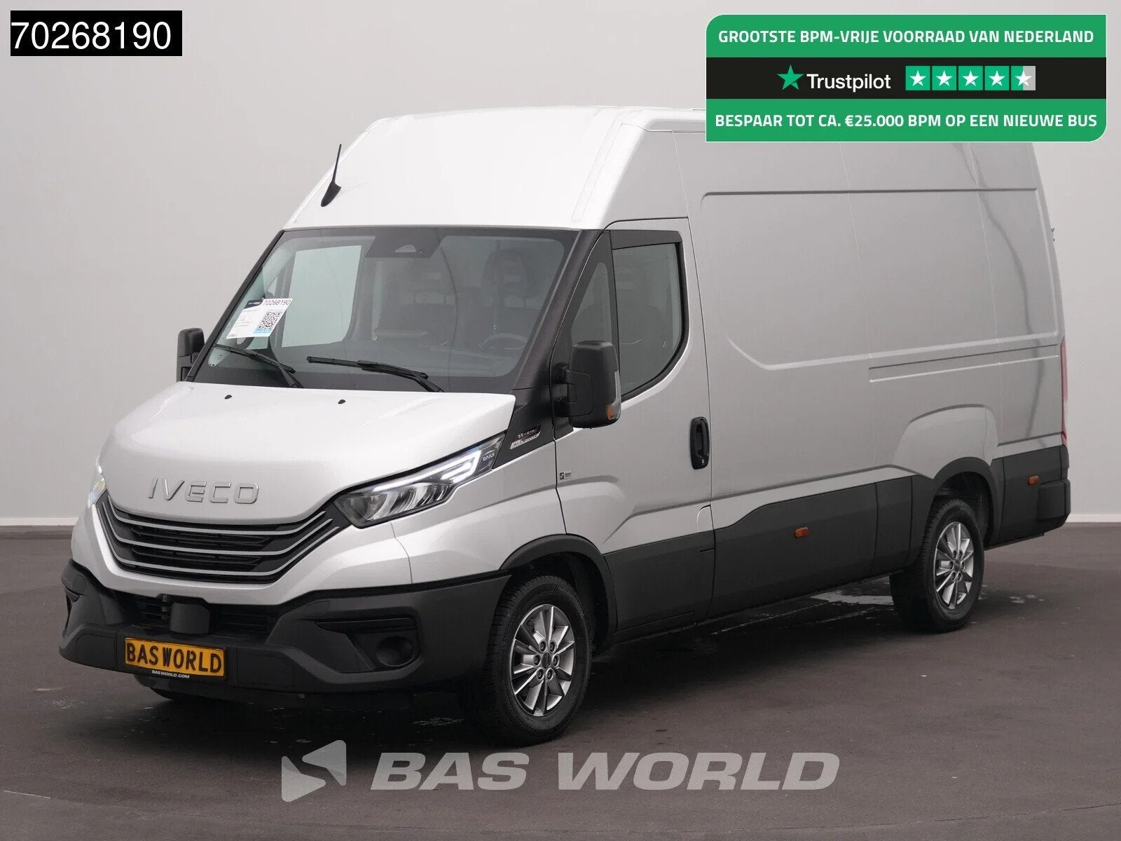 Iveco Daily 35S21 BPM VRIJ! 3.0L Automaat L2H2 210PK 2025-Mo, Neuf, Argent ou Gris, Achat, Euro 6
