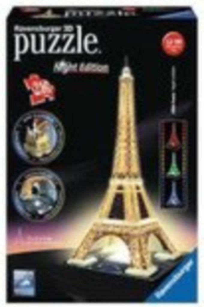 eiffeltoren Ravensburger puzzel 3 d ongeopende verpakking, Ophalen of Verzenden, Nieuw