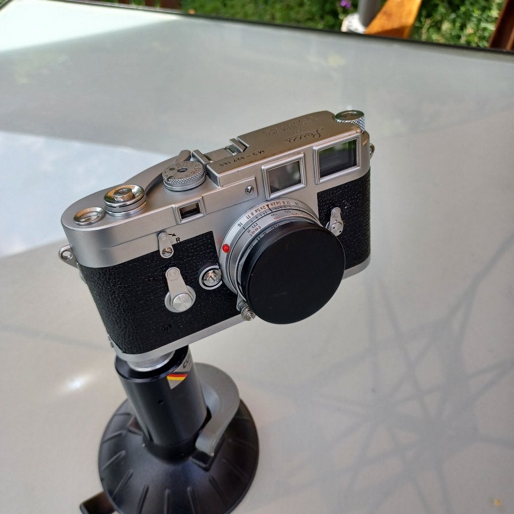 Leica M3 mint met elmar 50/2.8 lens, Audio, Tv en Foto, Fotocamera's Analoog, Zo goed als nieuw, Compact, Leica, Ophalen of Verzenden