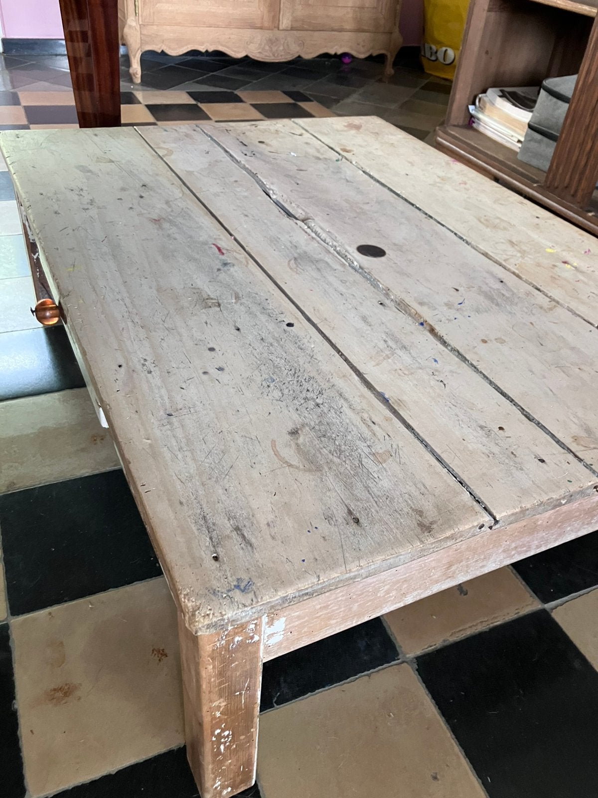 Vintage salon tafel, Antiek en Kunst, Ophalen