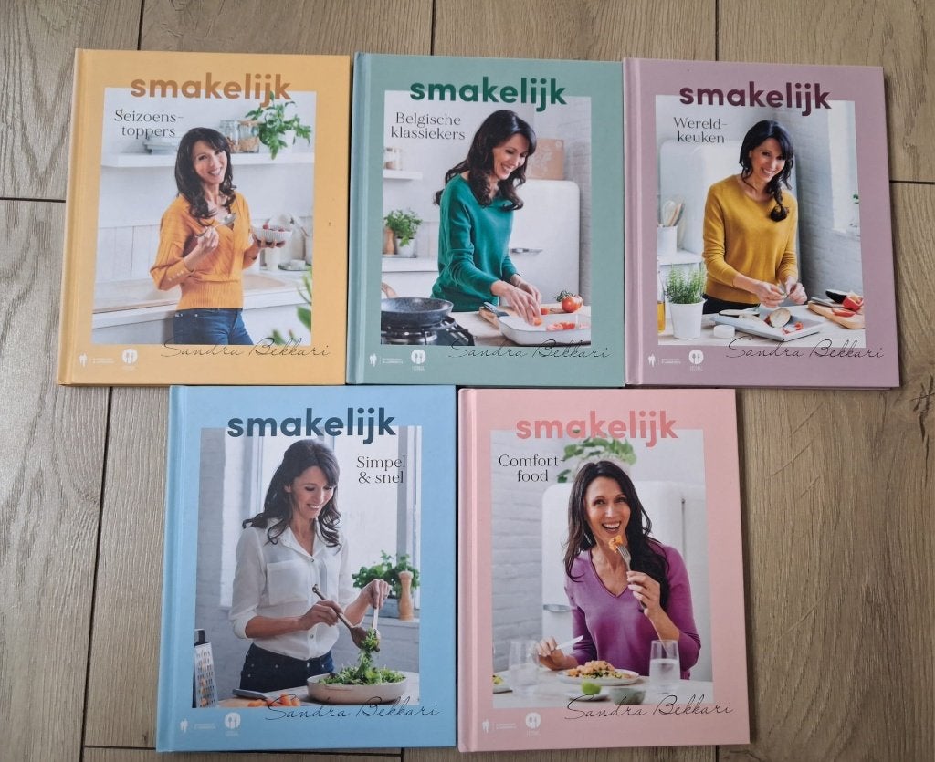 Kookboeken Sandra Bekkari - 22 stuks!, Ophalen, Zo goed als nieuw, Sandra Bekkari