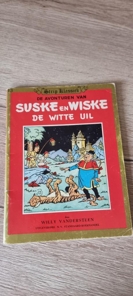 Strip Suske en Wiske - 13 De witte uil, Boeken, Eén stripboek, Ophalen of Verzenden, Willy Vandersteen