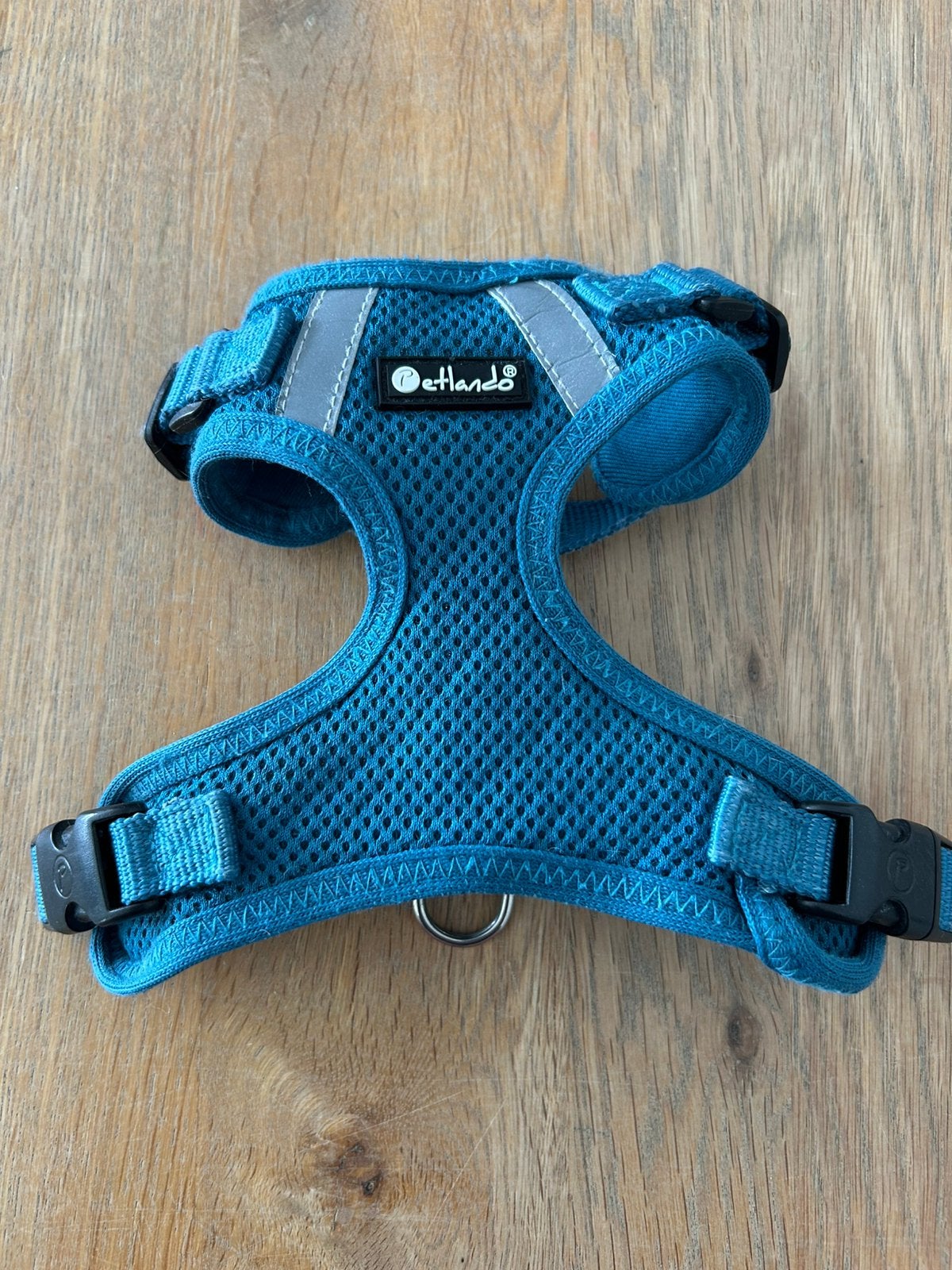 Petlando Hondenharnas Mesh Vest Petrol Hondentuig maat Xs, Dieren en Toebehoren, Ophalen of Verzenden, Zo goed als nieuw