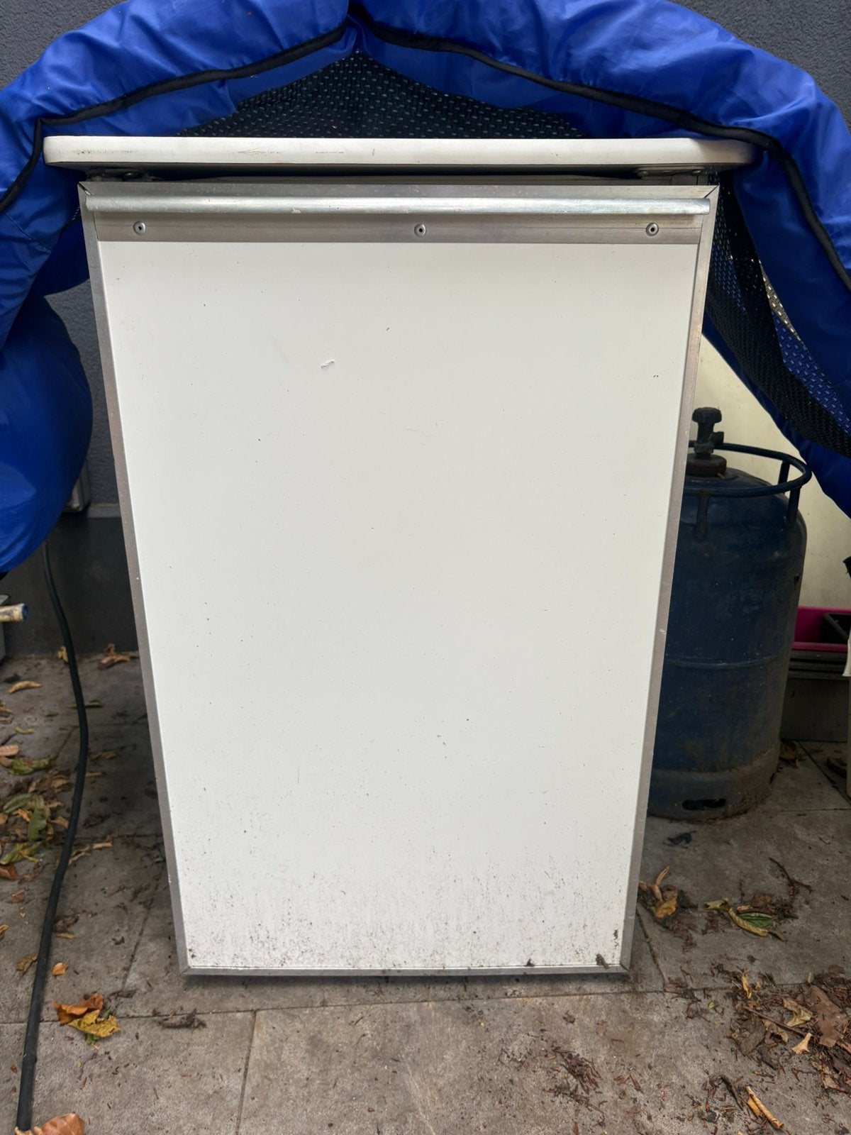 Frigo met diepvriesvak, Enlèvement, Utilisé, 60 à 90 cm, 120 à 140 cm