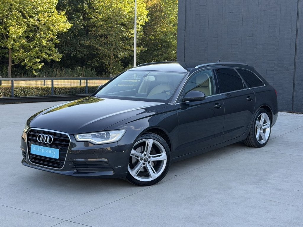 Audi A6 2.0TDI 2013 Navigatie Zetelverwarming Parkeersensor, Autos, Audi, Achat, 1800 kg, Beige, Boîte manuelle