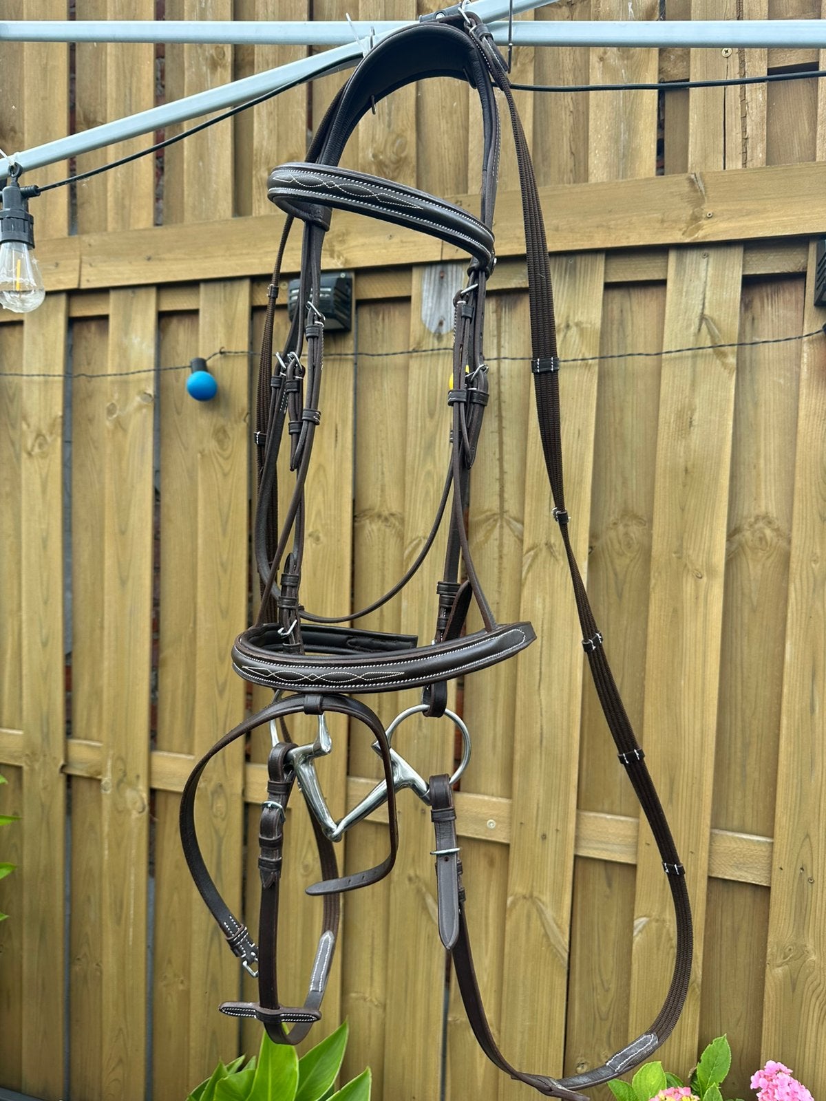 Hoofdstel QHP Luxe Te koop, Dieren en Toebehoren, Ophalen, Zo goed als nieuw, Springen