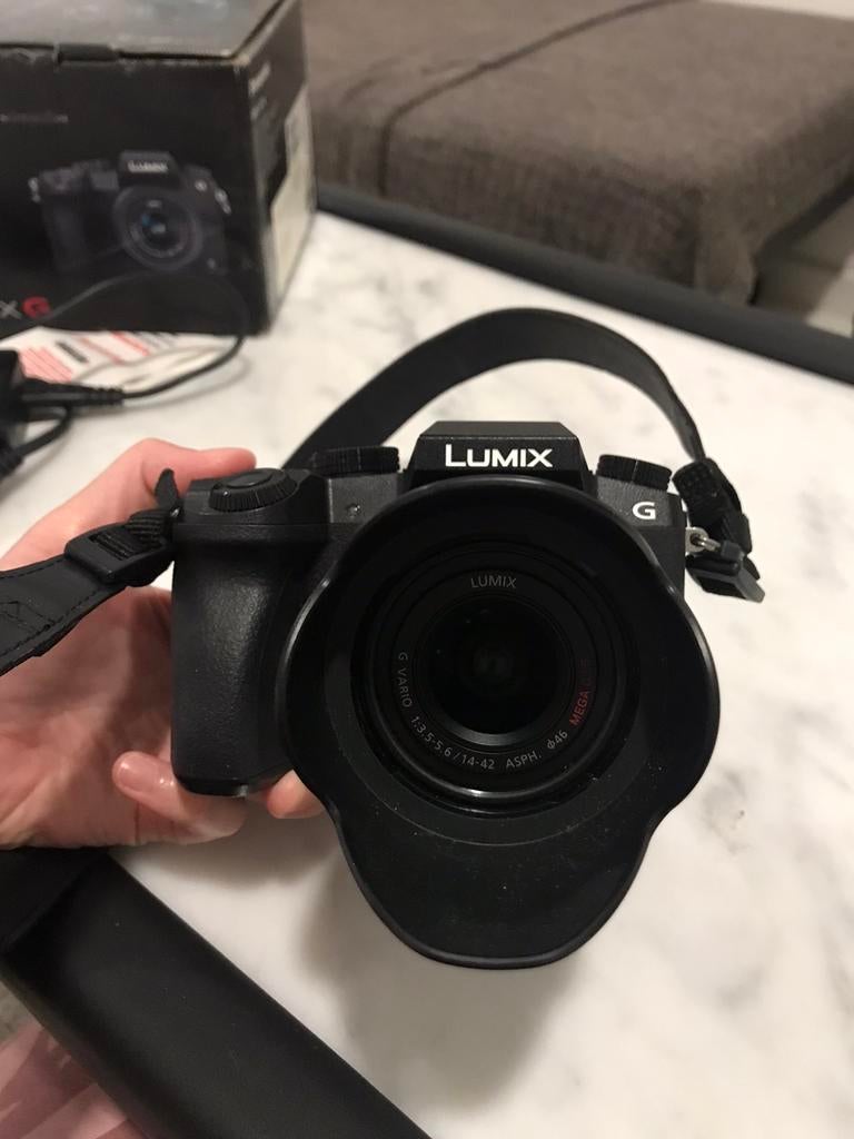 Panasonic Lumix DMC-G7K (2019) — ensemble complet., Enlèvement ou Envoi, Comme neuf, Autres Marques