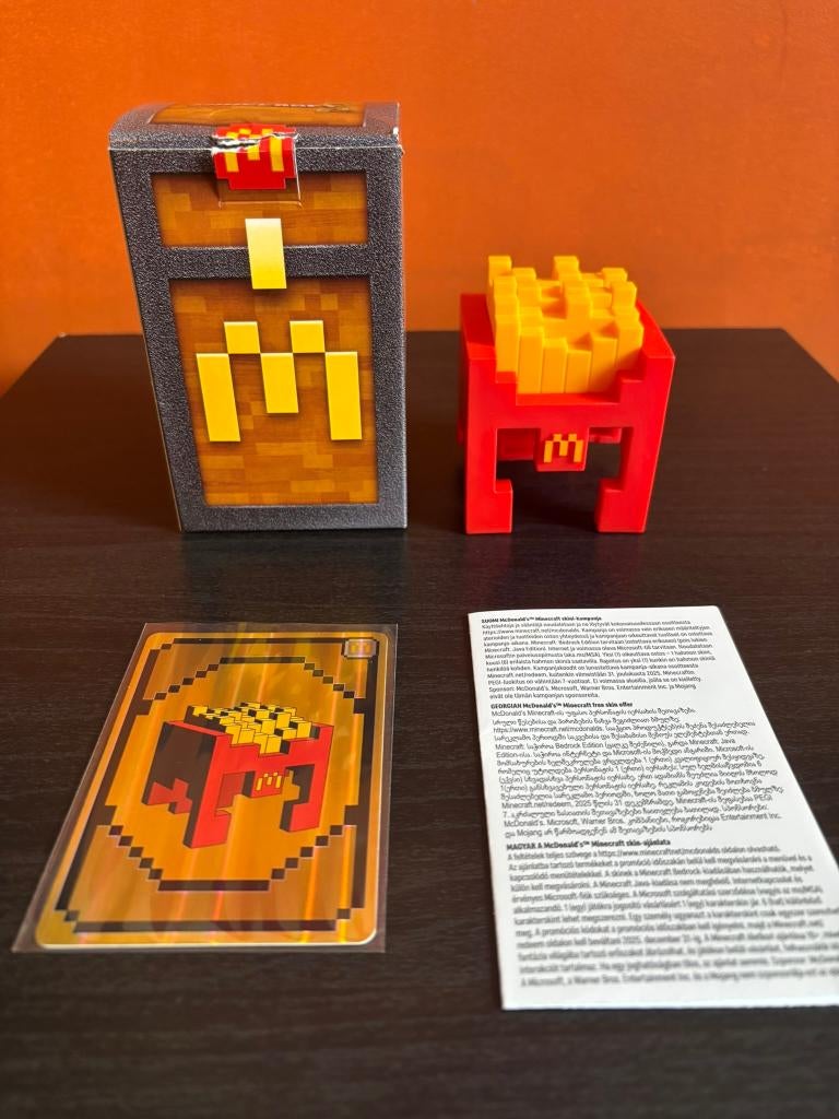 Minecraft Mcdonalds (Limited Edition), Games en Spelcomputers, Games | Overige, Ophalen, Nieuw, Avontuur en Actie