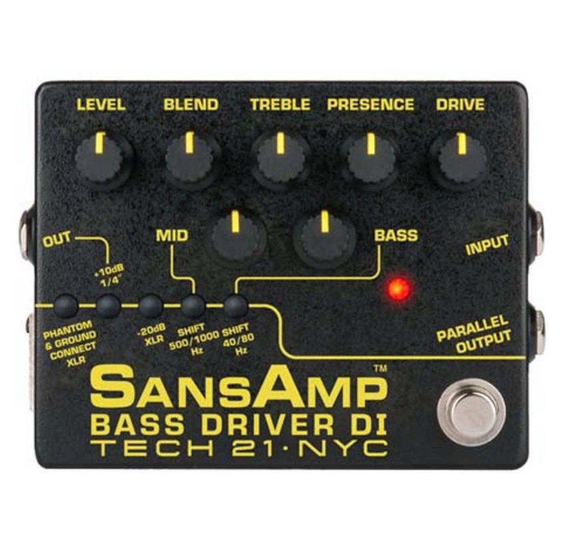 Cherche Sansamp Bass driver DI v2, Muziek en Instrumenten, Effecten, Ophalen, Gebruikt