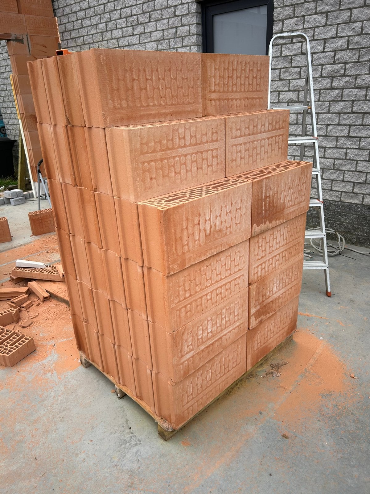 Snelbouw ongeveer 2,5 pallet 170stenen., Ophalen, Nieuw