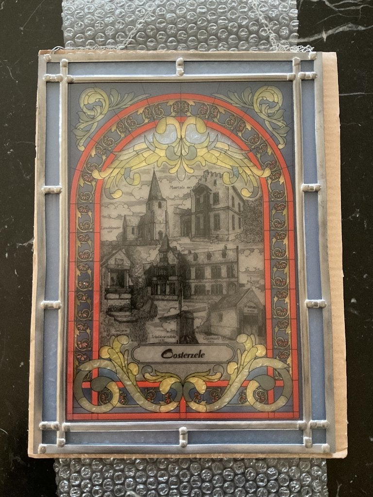 Glasraam Oosterzele, Antiek en Kunst, Ophalen of Verzenden