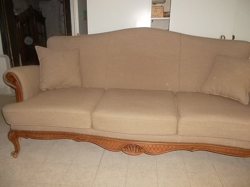 sofa louis xv, Enlèvement