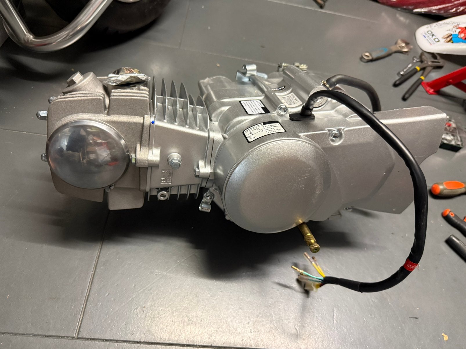 Fiddy 125cc blok nieuw, Motoren, Ophalen, Nieuw