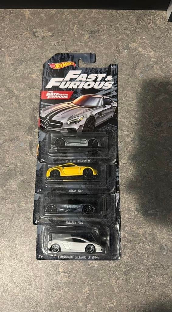 Fast and furious hot wheels, Ophalen of Verzenden, Nieuw, Auto
