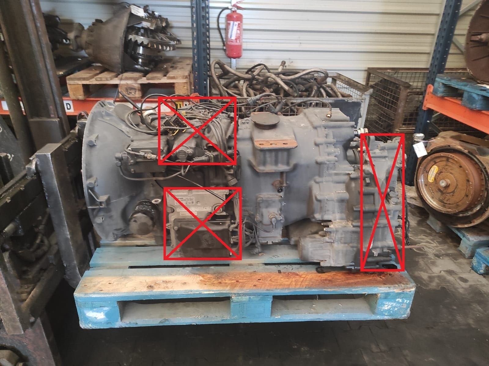 SCANIA R S NGS VERSNELLINGSBAK GRS905R NIEUW TYPE 000148U, Gebruikt, Scania, -, -
