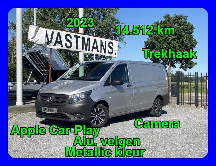 Mercedes-Benz Vito 114 CDI / 28.330€ + TVA/ Attelage, Autos, 100 kW, Argent ou Gris, Achat, Euro 6