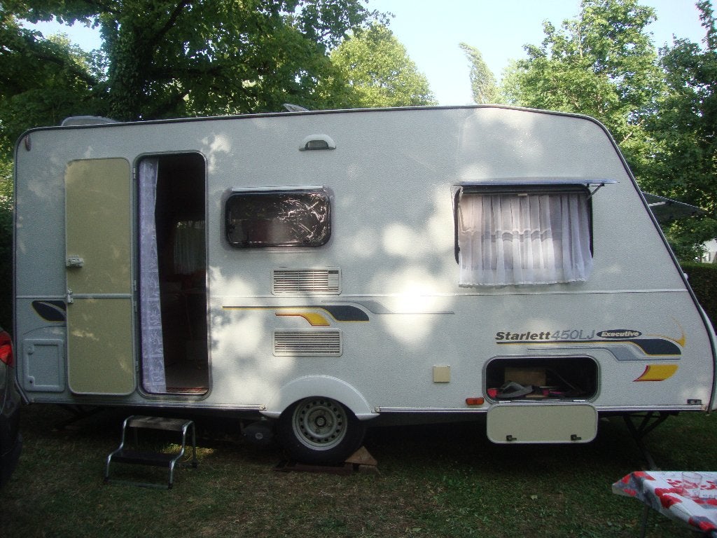Caravane tractable à vendre, Caravanes & Camping, 6 à 7 mètres, Sterckeman, Roue de secours, 750 - 1000 kg