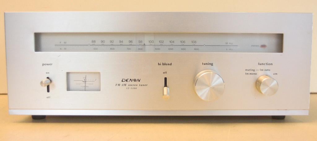 Denon Tuner / Model ST- / Made In Japan, Enlèvement ou Envoi, Comme neuf, Analogique