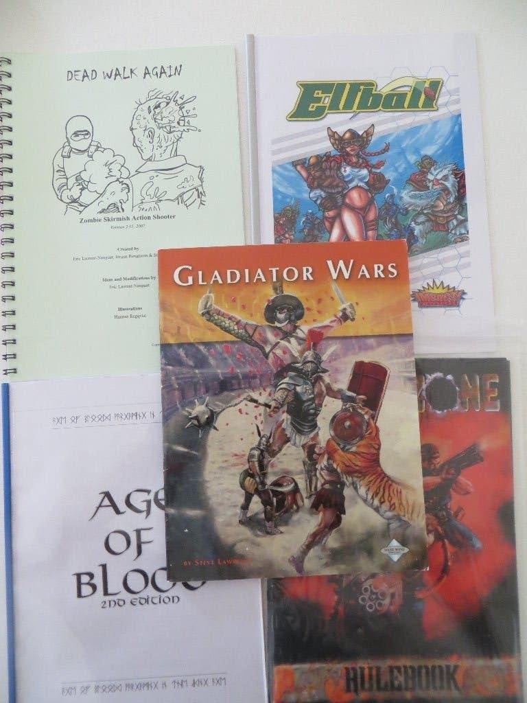 Diverse Wargames rulesets, Hobby en Vrije tijd, Ophalen of Verzenden, Zo goed als nieuw, Overige soorten, Boek of Catalogus