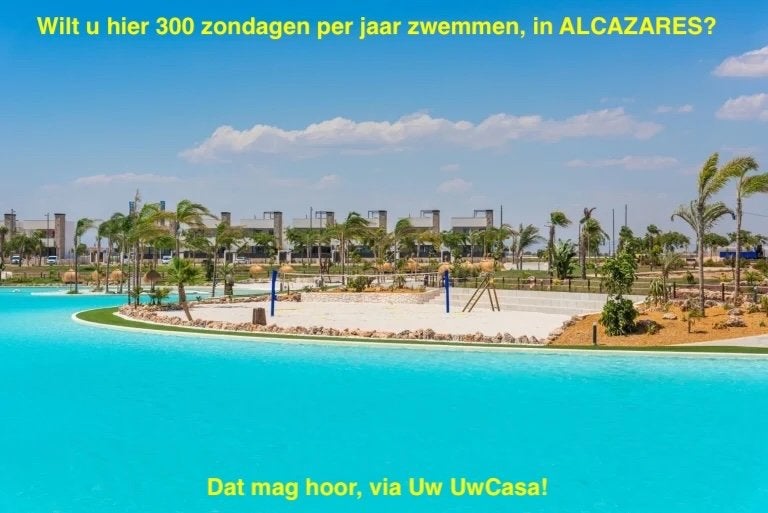 Uw eigen nieuwe Appartement bij zee en zwembad in ALCAZARES, ALCAZARES, 87 m², Dorp, Spanje