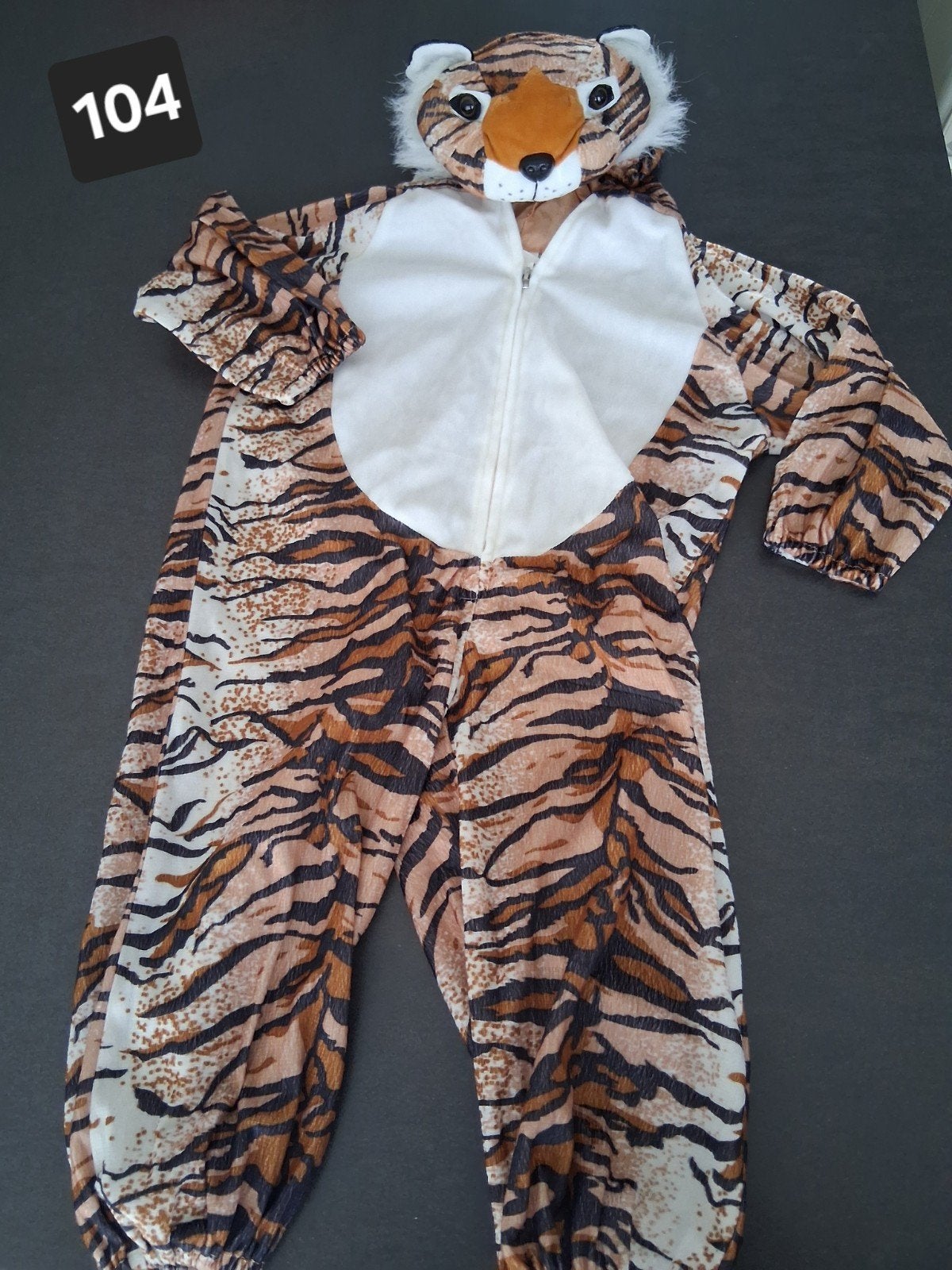 Costume de tigre taille 104, Enlèvement ou Envoi