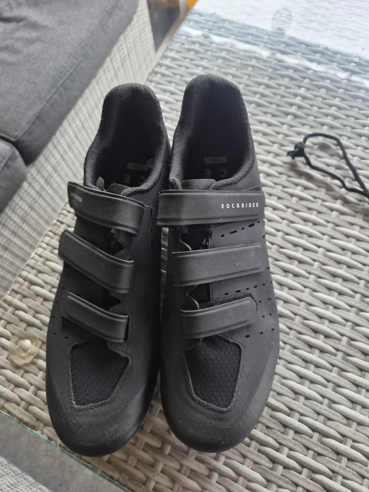 Fietsschoenen, Ophalen
