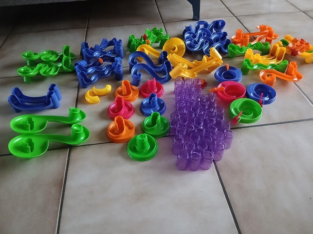Knikkerbaan, Kinderen en Baby's, Speelgoed | Educatief en Creatief, Ophalen, Gebruikt, Bouwen