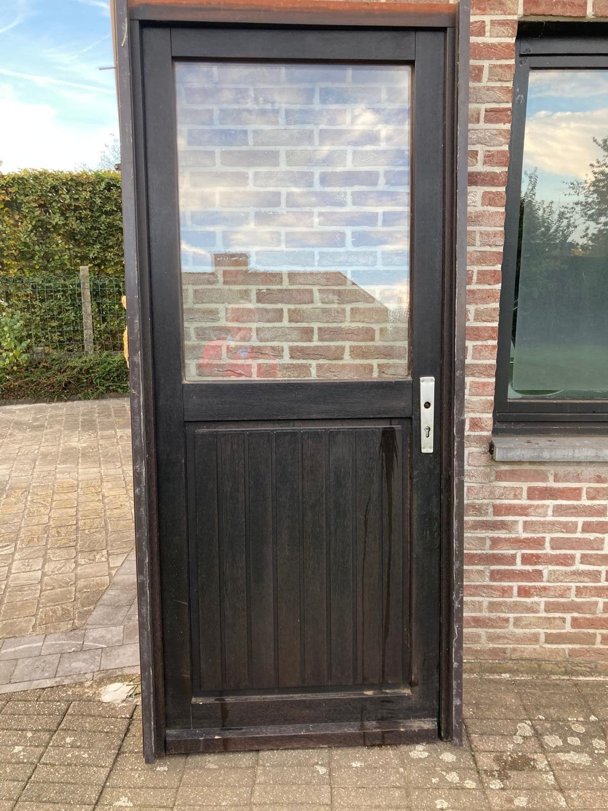 Porte extérieure en bois Meranti, Enlèvement, Porte extérieure