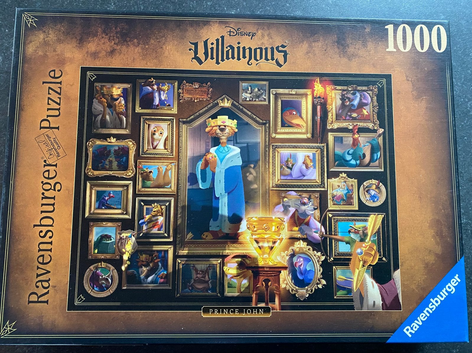 Prince John 1000 stukjes puzzel villainous, Ophalen of Verzenden, Zo goed als nieuw