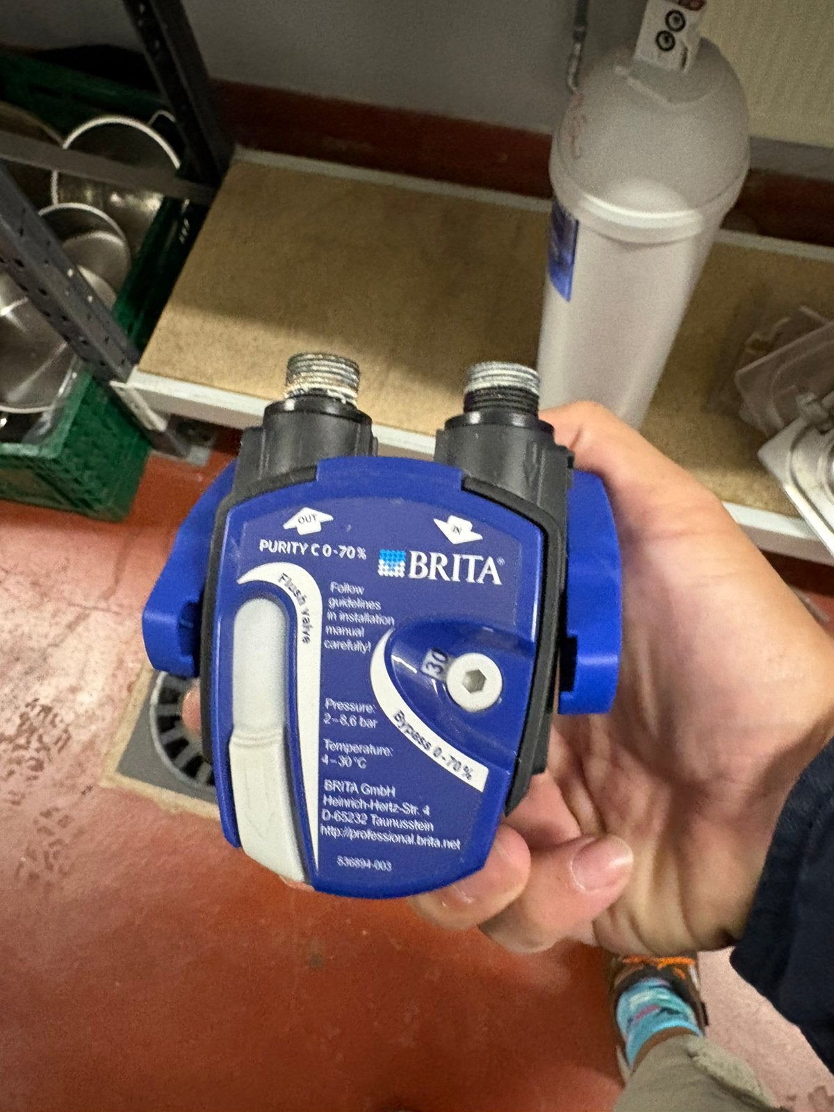 Brita Purity C Valve, Electroménager, Adoucisseurs d'eau, Enlèvement ou Envoi, Utilisé