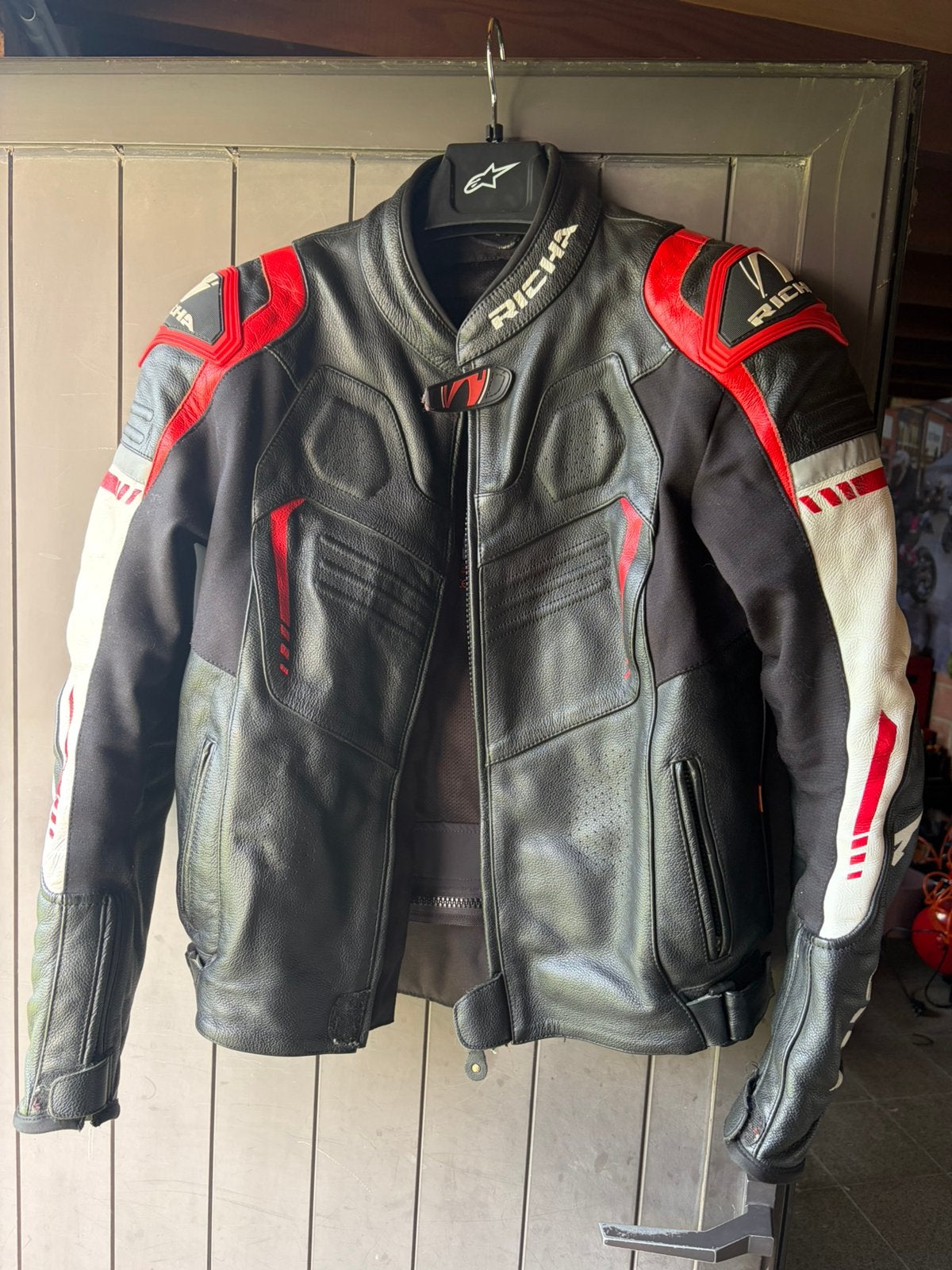 Leder jas richa, Ophalen, Tweedehands, Jas | leer