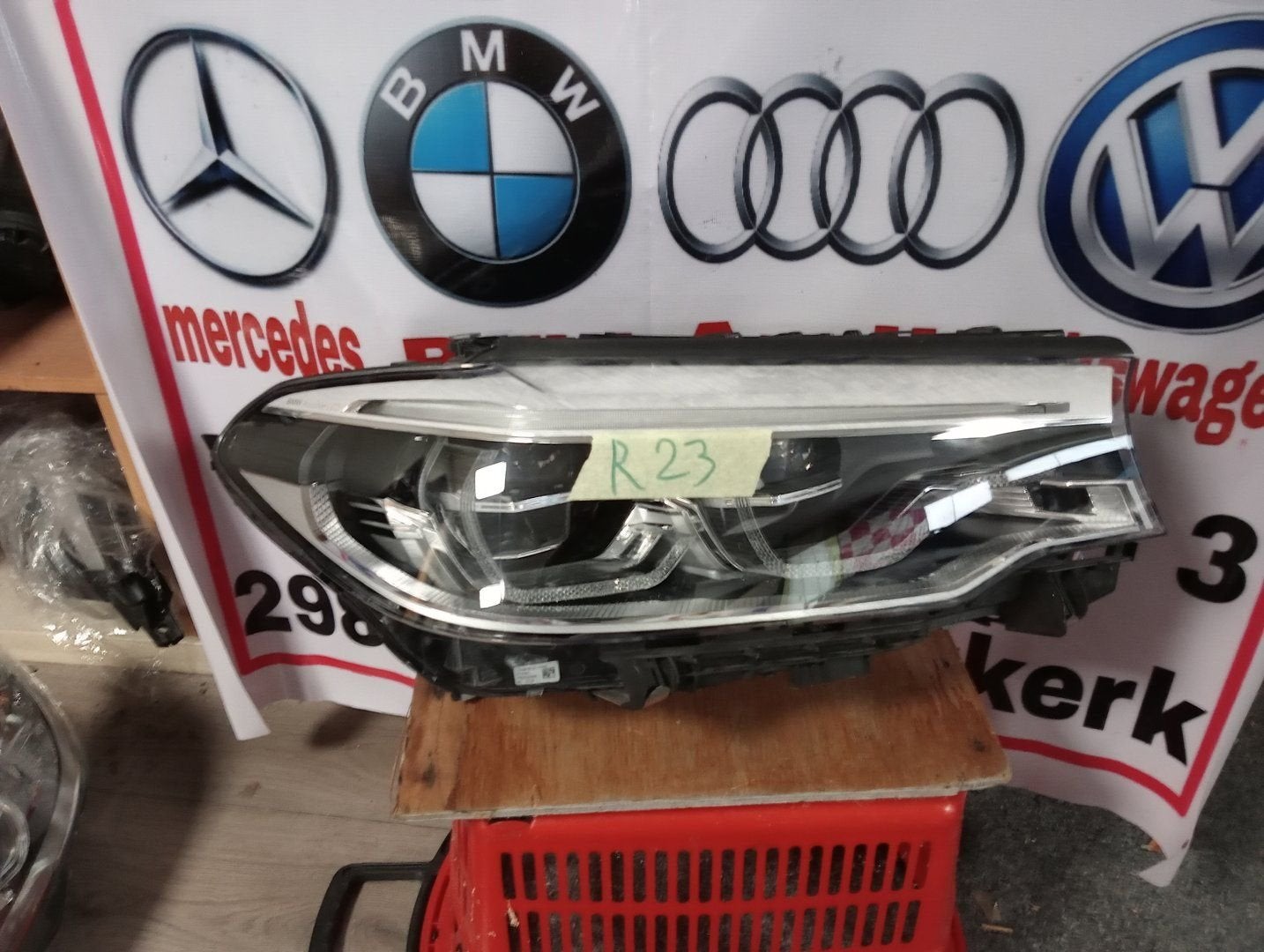 BMW 5 SERIE G30 G31 ADAPTIVE LED KOPLAMP RECHTS 7439210-01, Auto-onderdelen, Gebruikt, -, -, Ophalen of Verzenden