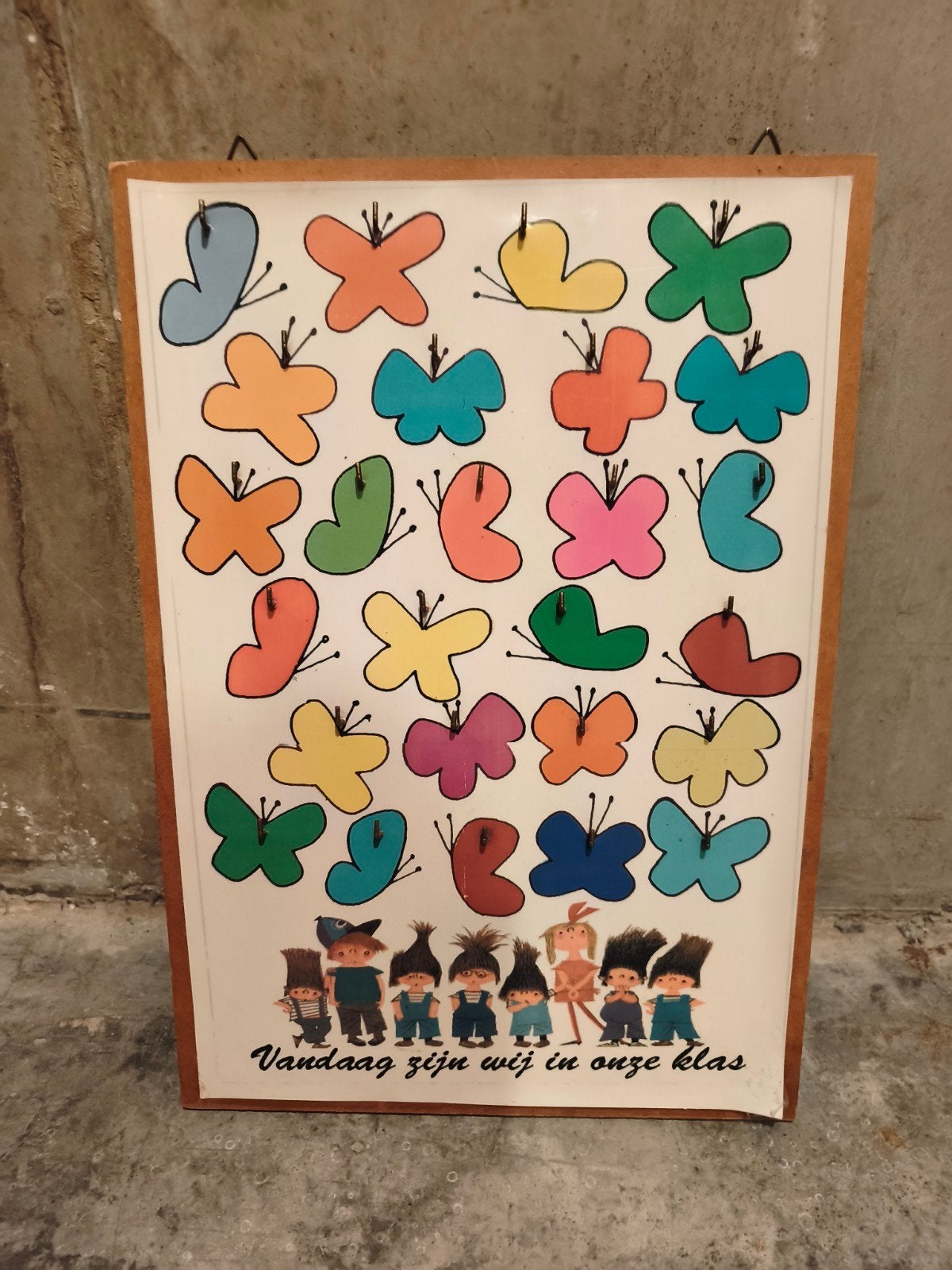 Aanwezigheidskalender kleuterklas, Kinderen en Baby's, Ophalen