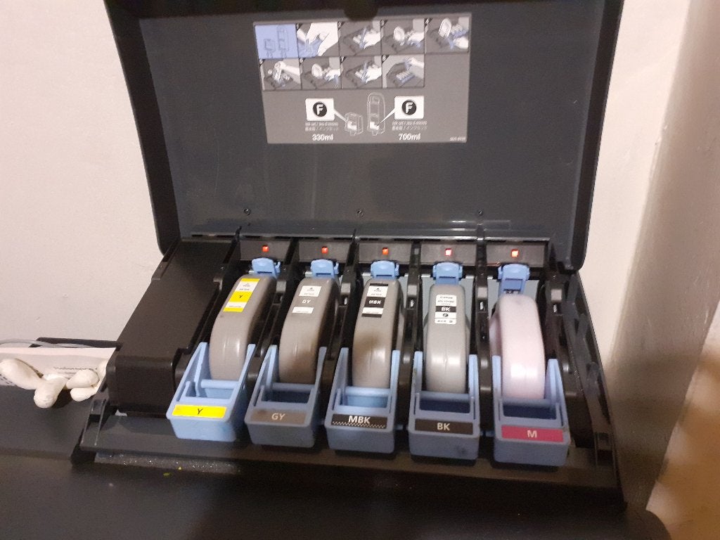 Canon inkt PFI-701, Enlèvement, Utilisé, Cartridge, Canon