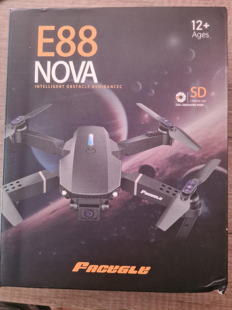 Drone E88 Nova dual camera, obstakelontwijking, TV, Hi-fi & Vidéo, Drones, Évitement d'obstacles, Enlèvement, Qualité standard